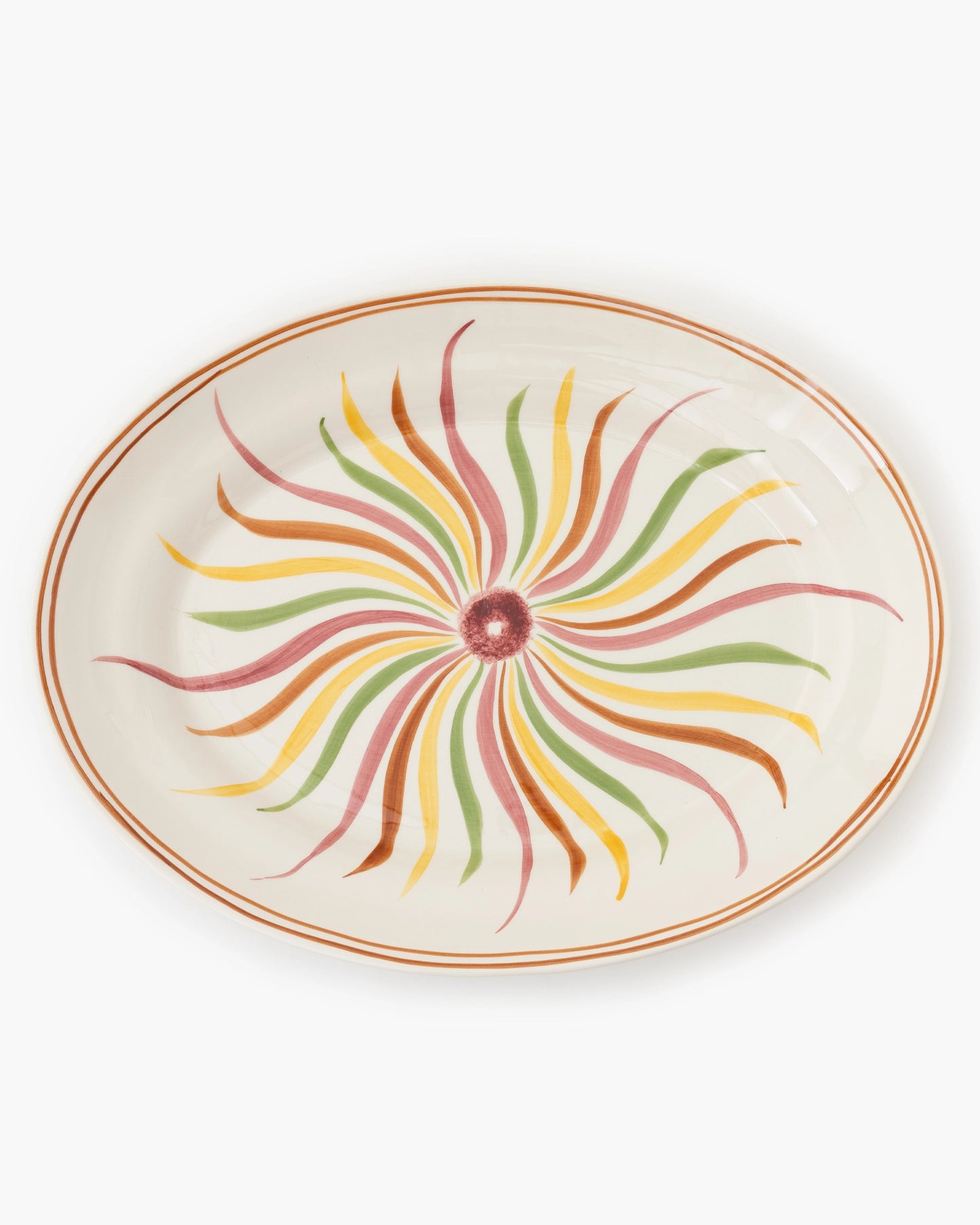 Cosmos Oval Serving Platter