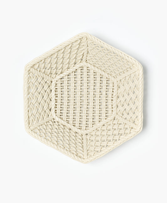 Guida Hexagonal Ceramic Basket