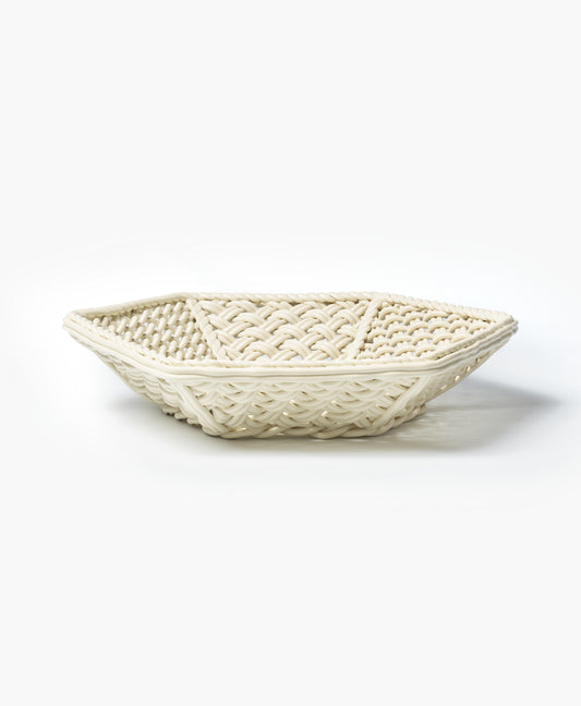 Guida Hexagonal Ceramic Basket